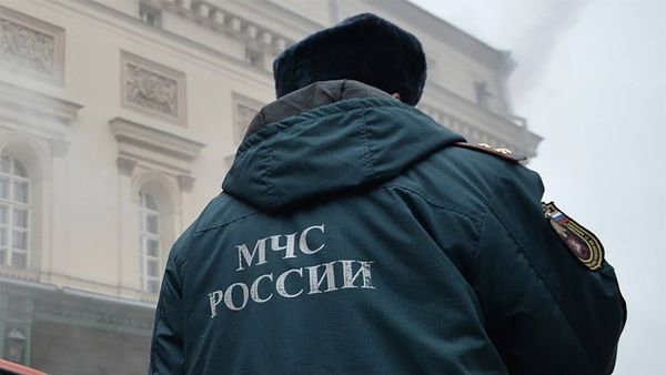 Сотрудник МЧС России, фото из архива - Sputnik Азербайджан