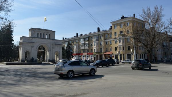 Триумфальная арка (Тифлисские ворота) в Ставрополе, фото из архива - Sputnik Азербайджан