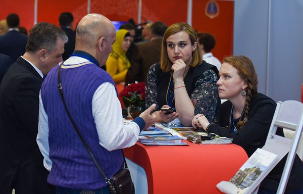 16-я Азербайджанская Международная Выставка Туризм и Путешествия 16-я Азербайджанская Международная Выставка Туризм и Путешествия - Sputnik Азербайджан