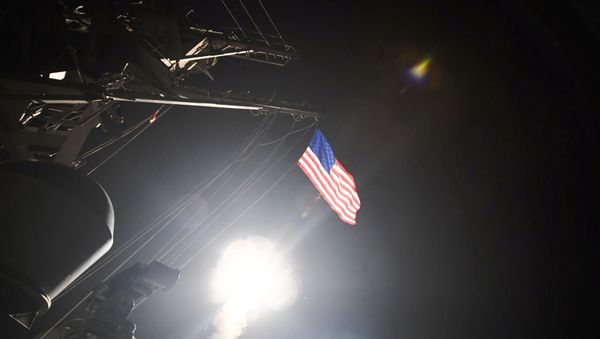 Удар США по базе в Сирии - Sputnik Азербайджан