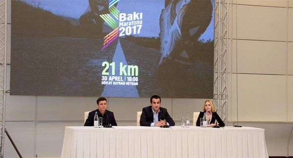 Пресс-конференция Организационного комитета Бакинский марафон-2017 - Sputnik Азербайджан