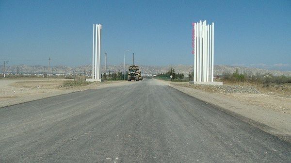 Завершающий этап работ по реконструкции участка автодороги Мингячевир-Бахрамтепе - Sputnik Азербайджан