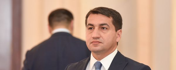 Заместитель заведующего отделом по внешней политике администрации президента Азербайджана Хикмет Гаджиев, фото из архива - Sputnik Азербайджан
