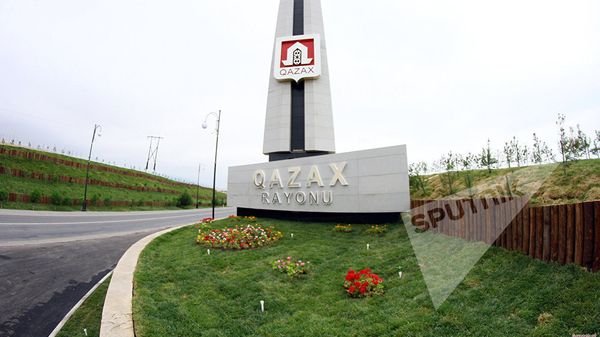 Въезд в Газахский район - Sputnik Азербайджан