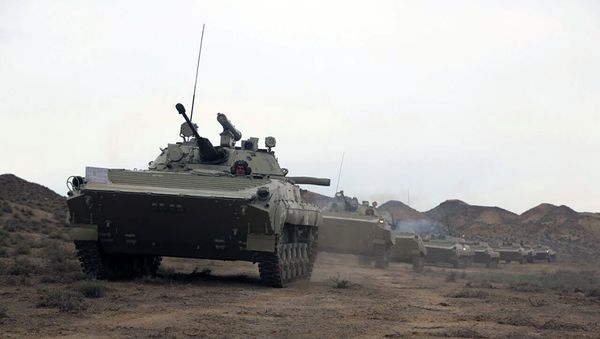 Учения ВС Азербайджана - Sputnik Азербайджан