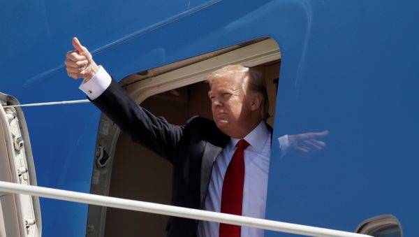 Президент США Дональд Трамп, фото из архива - Sputnik Азербайджан