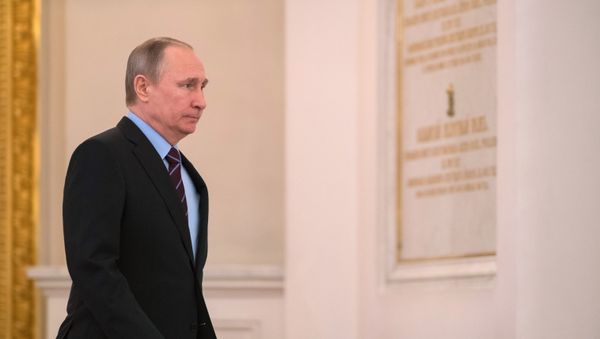 Президент РФ Владимир Путин, фото из архива - Sputnik Азербайджан