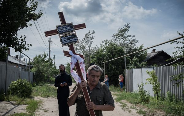 Фотопроект фотографа Валерия Мельникова Черные дни Украины - Sputnik Азербайджан