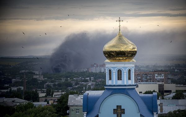 Фотопроект фотографа Валерия Мельникова Черные дни Украины - Sputnik Азербайджан