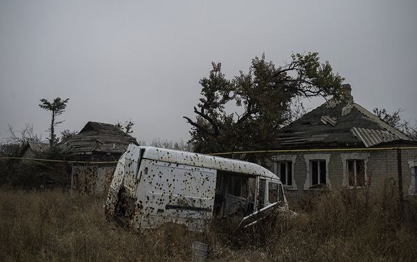 Фотопроект фотографа Валерия Мельникова Черные дни Украины - Sputnik Азербайджан