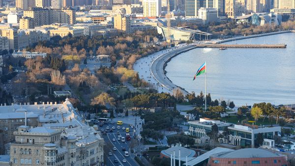 Вид на Бакинскую бухту - Sputnik Азербайджан