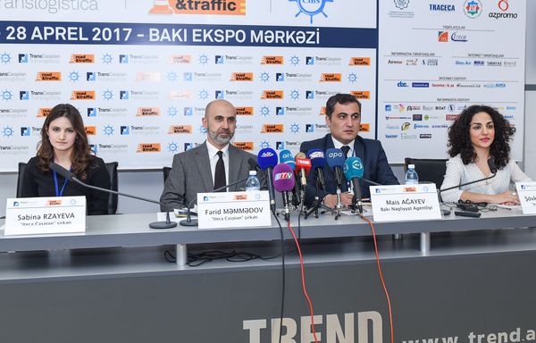 Пресс-конференция, посвященная выставке TransCaspian/Translogistica - Sputnik Азербайджан