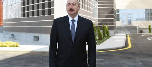 Выступление президента Ильхама Алиева на открытии кампуса Бакинской высшей школы нефти - Sputnik Азербайджан