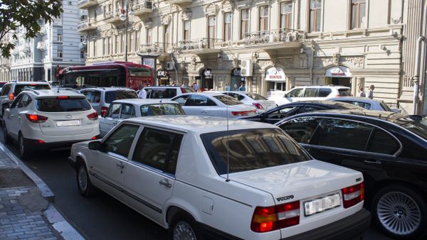 Движение транспорта в Баку, фото из архива - Sputnik Азербайджан