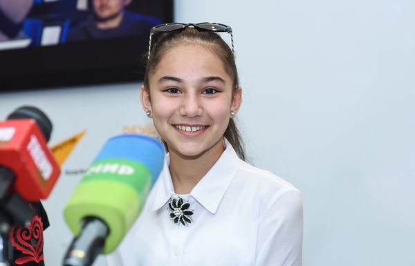 Азербайджанская участница музыкального конкурса Ты супер! Хошгедем Мехтиева - Sputnik Азербайджан