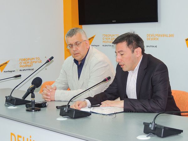 Пресс-конференция на тему Вклад Азербайджана в победу над фашизмом - Sputnik Азербайджан