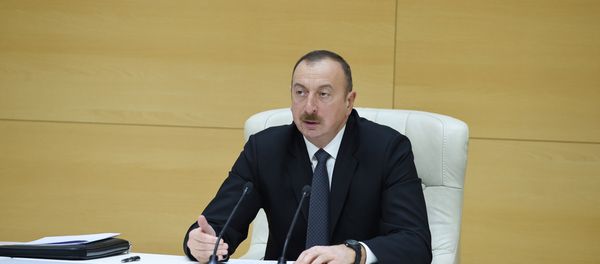 Президент Азербайджана Ильхам Алиев Президент Азербайджана Ильхам Алиев - Sputnik Азербайджан