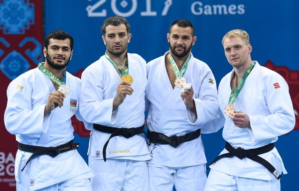 Финалы соревнований по дзюдо IV Игр исламской солидарности - Sputnik Азербайджан