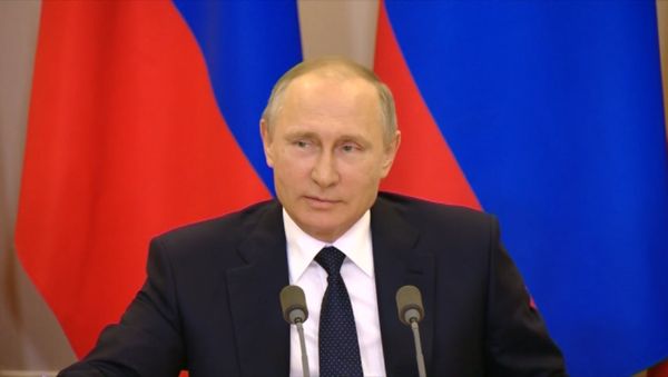 Путин о разговоре Трампа и Лаврова - Sputnik Азербайджан