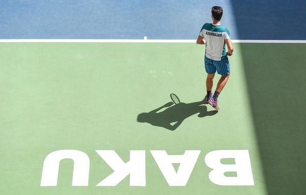 Индивидуальные и парные соревнования по теннису IV Игр Исламской солидарности - Sputnik Азербайджан