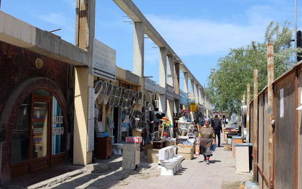Снос на рынке Şərq bazar в Сумгайыте - Sputnik Азербайджан