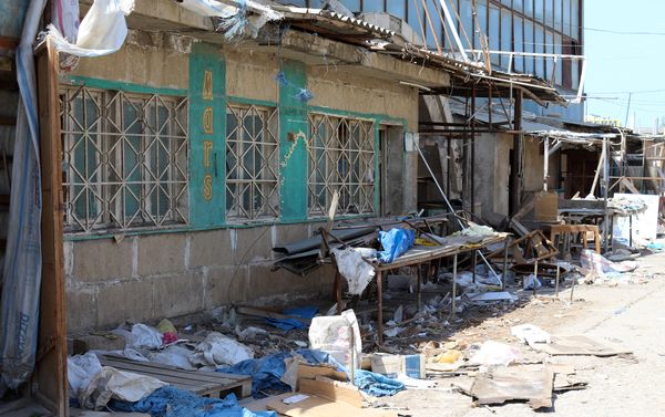 Снос на рынке Şərq bazar в Сумгайыте - Sputnik Азербайджан