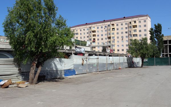 Снос на рынке Şərq bazar в Сумгайыте - Sputnik Азербайджан