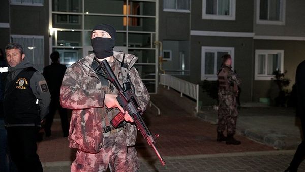 Антитеррористическая операция в Анкаре - Sputnik Азербайджан