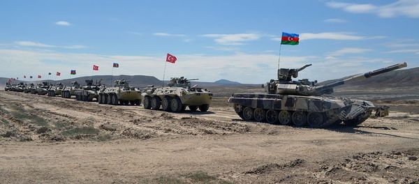 Совместные учения ВС Турции и Азербайджана, фото из архива - Sputnik Азербайджан