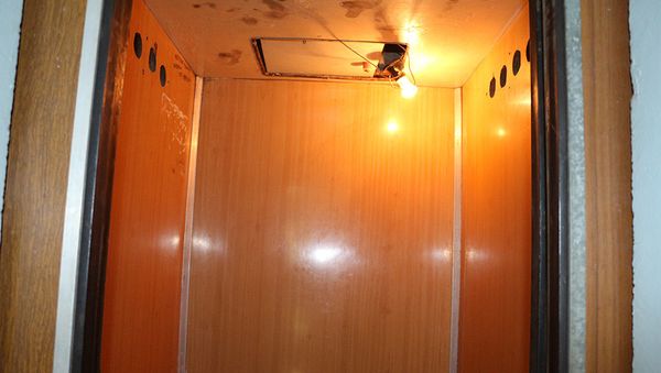 Кабина старого лифта - Sputnik Азербайджан