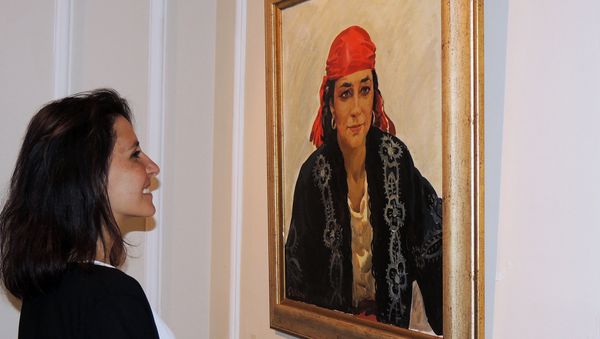 Выставка, посвященная памяти народного художника Азербайджана Давуда Кязимова - Sputnik Азербайджан