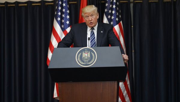 Президент США Дональд Трамп - Sputnik Азербайджан