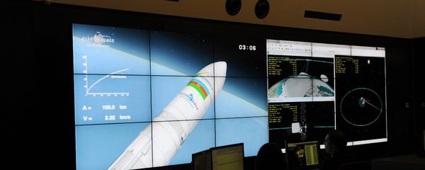 Запуск на орбиту первого азербайджанского телекоммуникационного спутника Azerspace-1, 8 февраля 2013 года - Sputnik Азербайджан