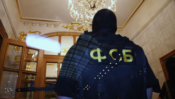 Обыск в ресторане Прага в Москве, фото из архива - Sputnik Азербайджан