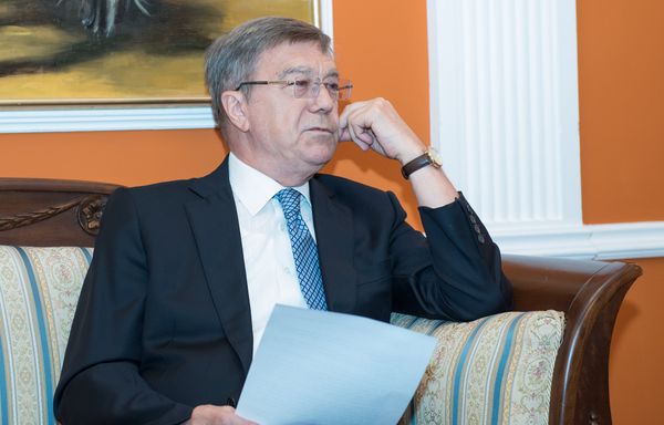 Посол Российской Федерации в Азербайджане Владимир Дорохин во время интервью информационному агентству Sputnik Азербайджан - Sputnik Азербайджан