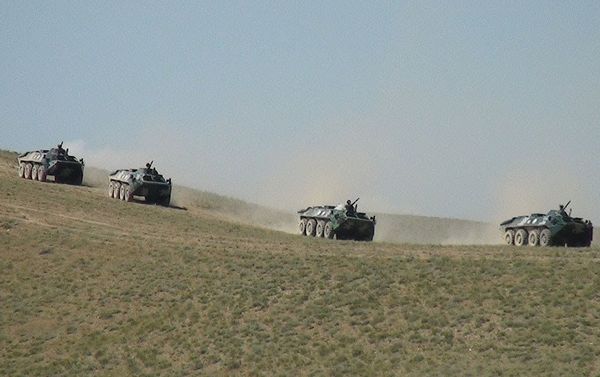 Совместные тактические учения Вооруженных сил Азербайджана и Турции - Sputnik Азербайджан
