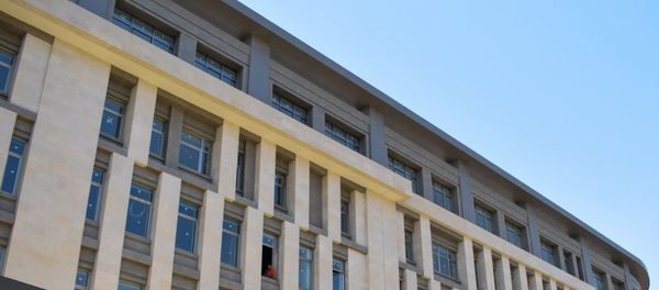 Строящееся здание школы №20 в Баку - Sputnik Азербайджан