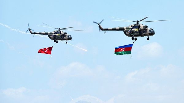 Naxçıvanda Azərbaycan-Türkiyə birgə hərbi təlimləri  - Sputnik Азербайджан