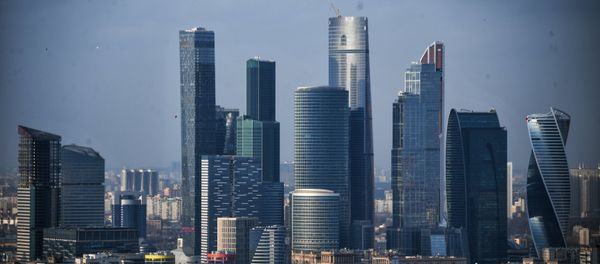 Небоскребы Московского международного делового центра Москва-Сити Небоскребы Московского международного делового центра Москва-Сити - Sputnik Азербайджан