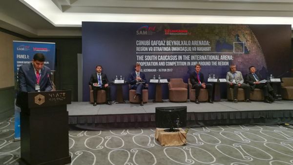 Международная конференция, посвященная пятилетию журнала Caucasus International - Sputnik Азербайджан