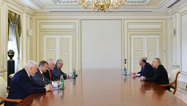 Ильхам Алиев принял сопредседателей Минской группы ОБСЕ - Sputnik Азербайджан