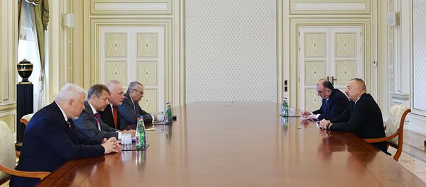 Ильхам Алиев принял сопредседателей Минской группы ОБСЕ - Sputnik Азербайджан
