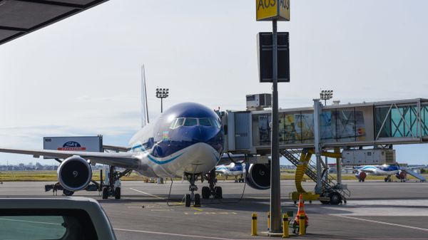 Самолет авиакомпании AZAL, фото из архива - Sputnik Азербайджан