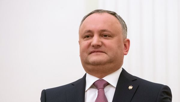 Президент Республики Молдова Игорь Додон, фото из архива - Sputnik Азербайджан