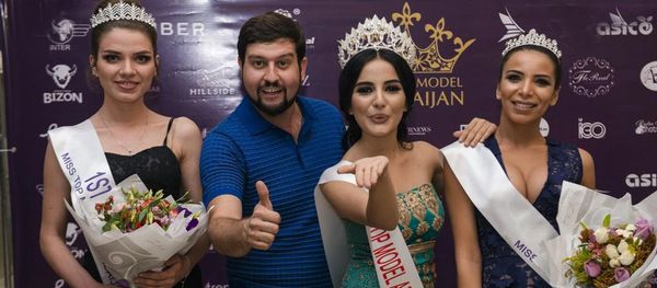 В IZMIR Restaraunt & Music Hall состоялся финал национального конкурса топ-моделей Miss Top Model Azerbaijan-2017 - Sputnik Азербайджан
