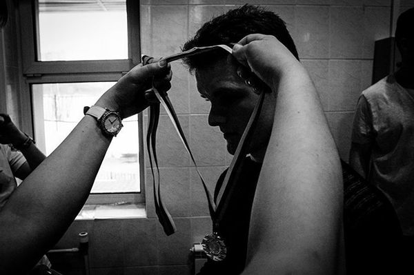Серия работ Футбол в темноте фотографа Павла Волкова - Sputnik Азербайджан