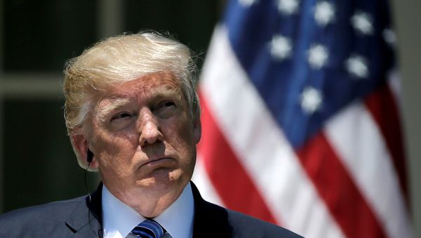 Президент США Дональд Трамп - Sputnik Азербайджан