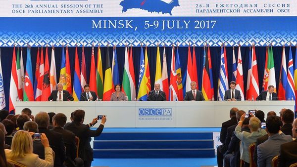 Сессия ПА ОБСЕ в Минске - Sputnik Азербайджан