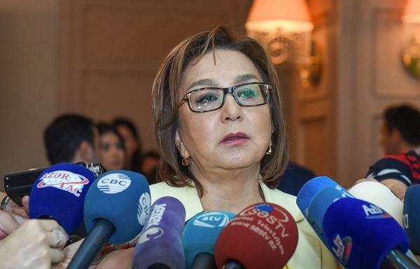 Председатель Совета директоров Государственного экзаменационного центра Малейка Аббасзаде - Sputnik Азербайджан