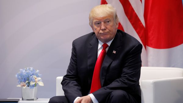 Президент США Дональд Трамп - Sputnik Азербайджан